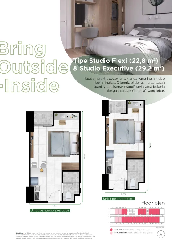 STUDIO FLEXI B - CITY FOREST VIEW