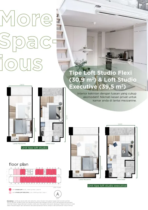 STUDIO LOFT B - CITY FOREST VIEW